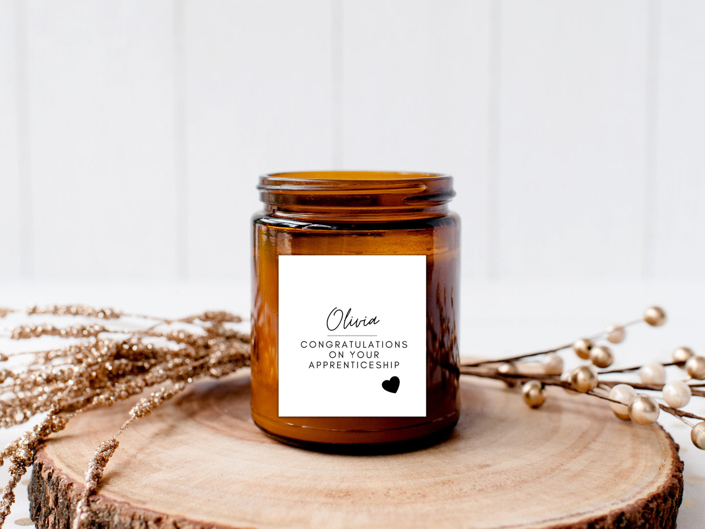 Personalised Apprenticeship Well Done on Your Results/ Apprenticeship Achievement Present/ End of Year Gift Box/ Bag Label for Her/ Him