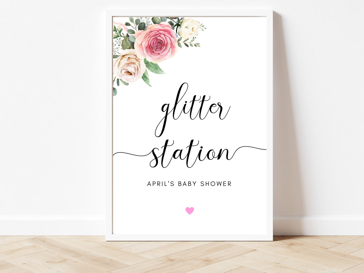 Glitter Station Sign