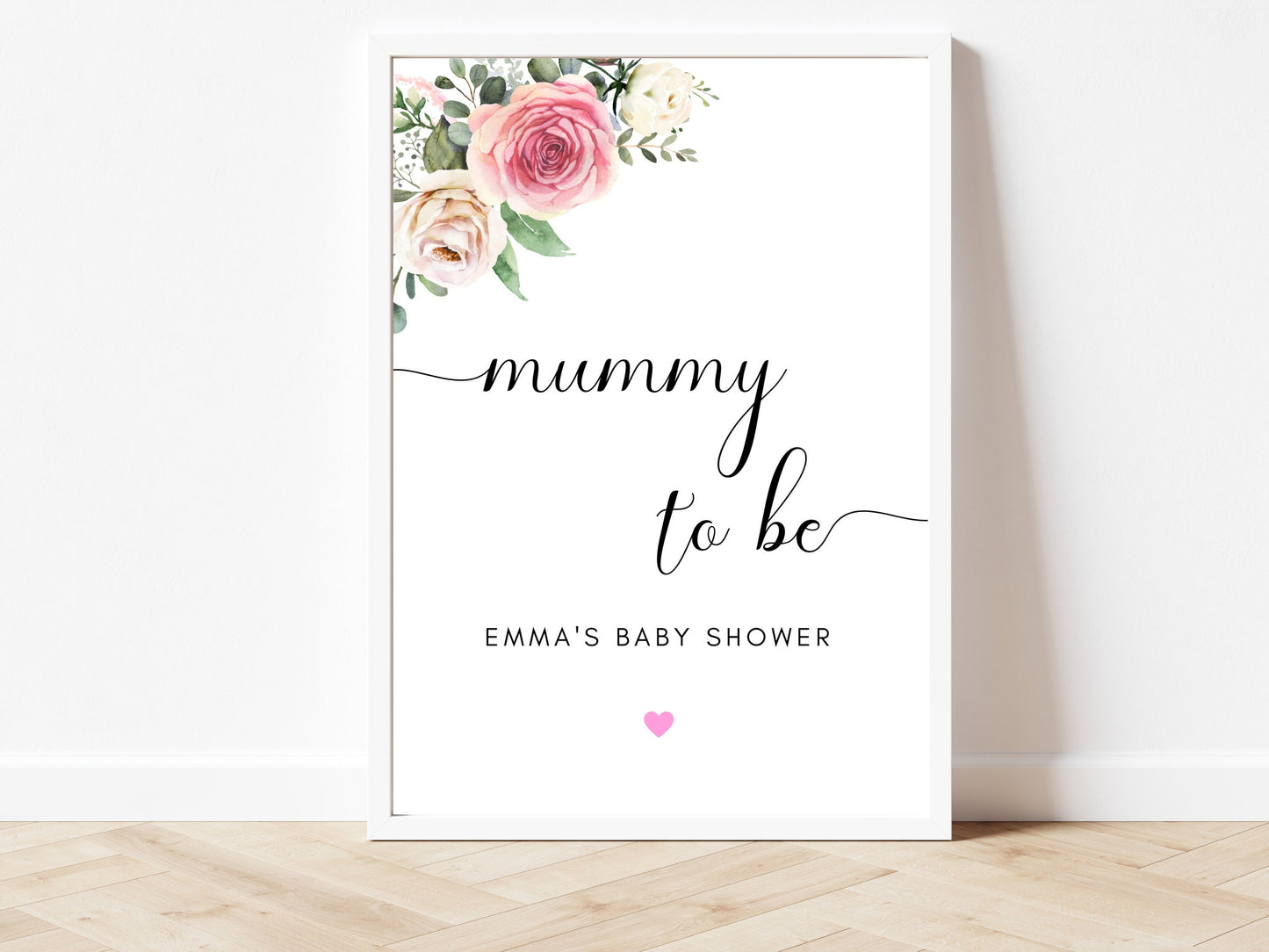 Mummy to Be Sign