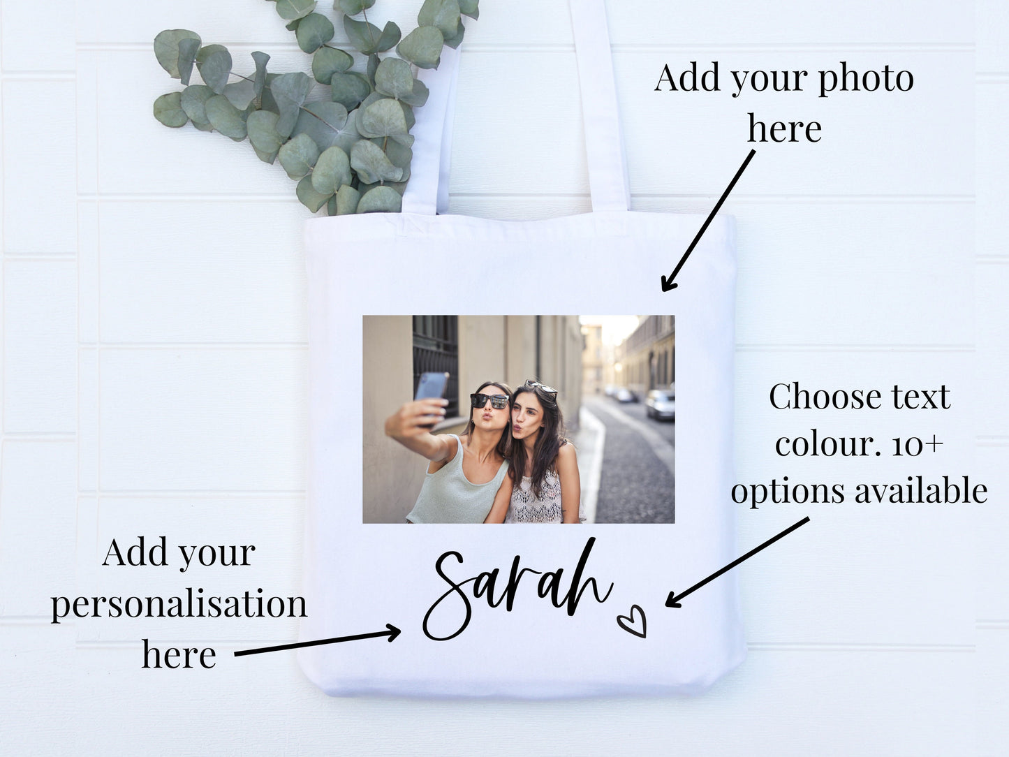 To My Fiance Photo Tote Bag