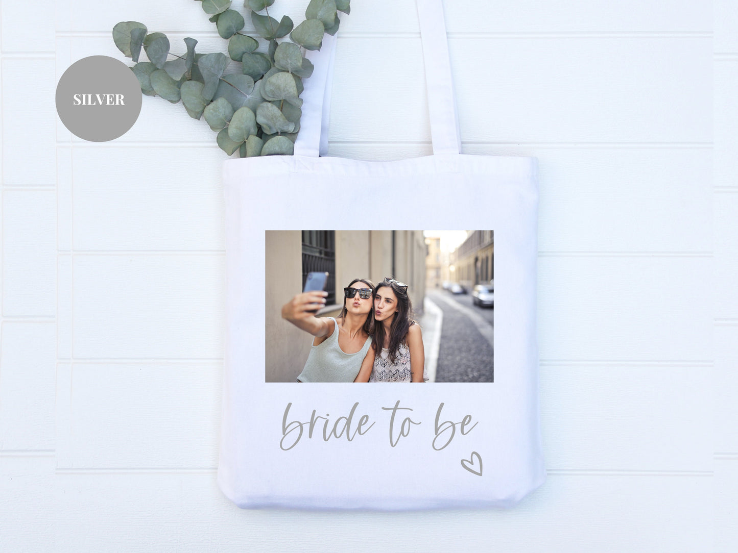 Bride to Be Photo Tote Bag