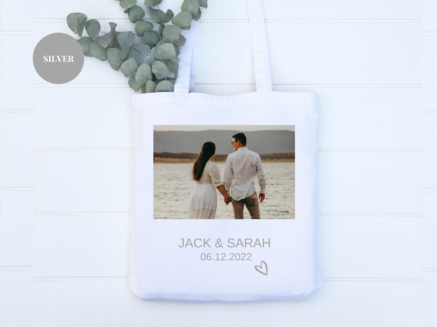 Wedding Photo Tote Bag