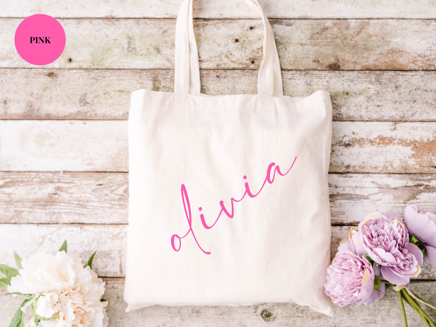 Personalised Childrens Party Tote Bag/ Any Name Natural Cotton Party Gift Bag/ Thank You for Coming to My Party Tote/ Custom Childrens Bag