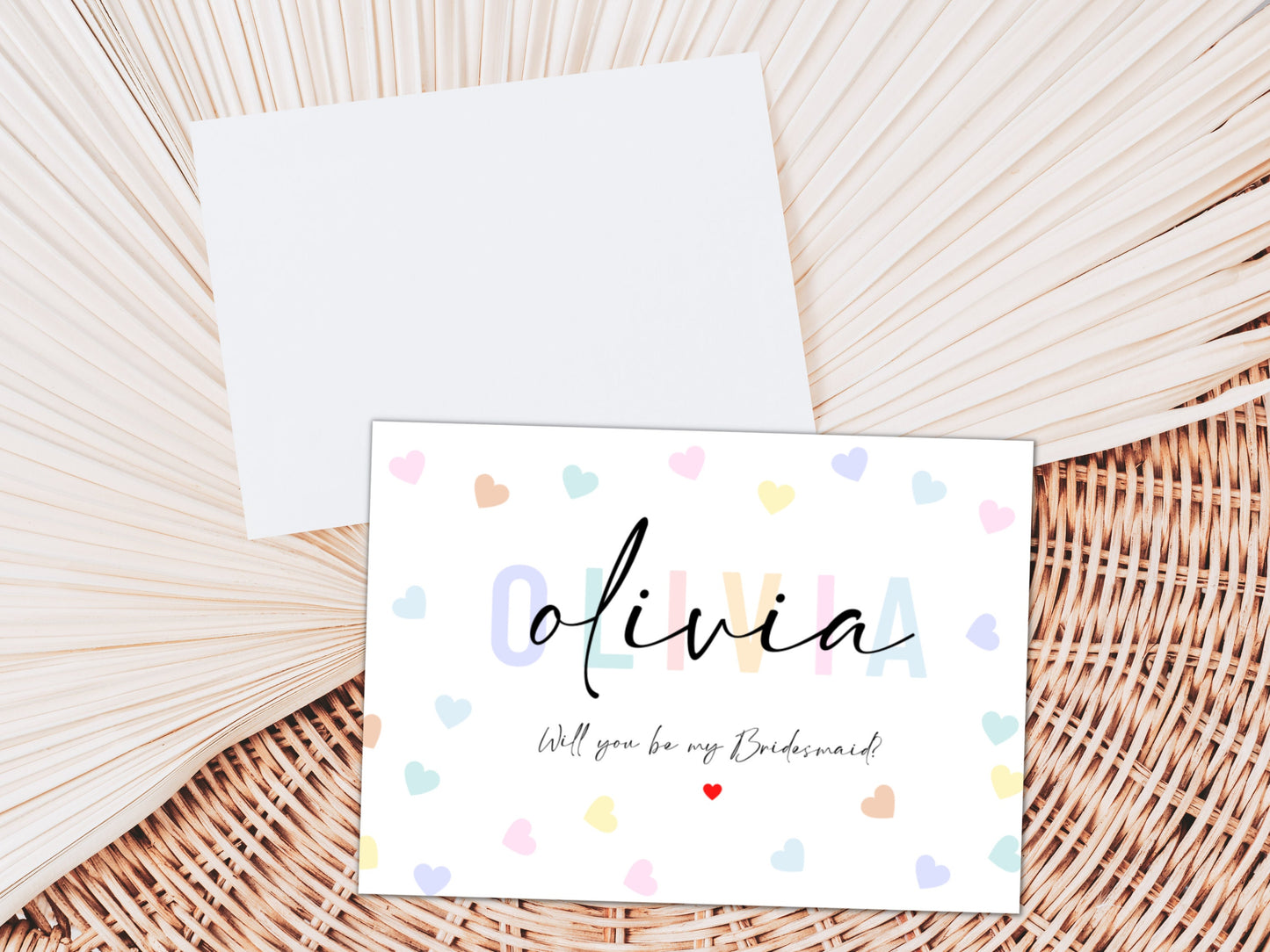 Will You Be My Bridesmaid Card