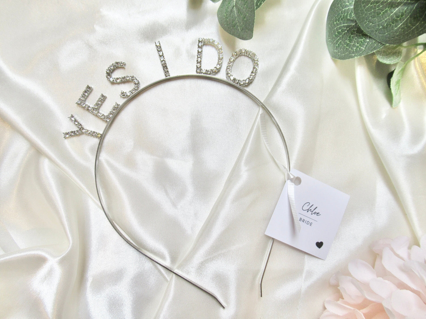 Yes I Do Hen Party Hairband. Gold/ Rose Gold/ Silver