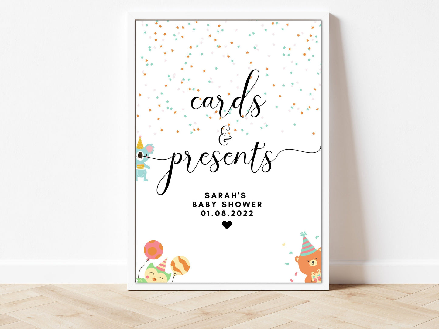 Cards and Presents Sign