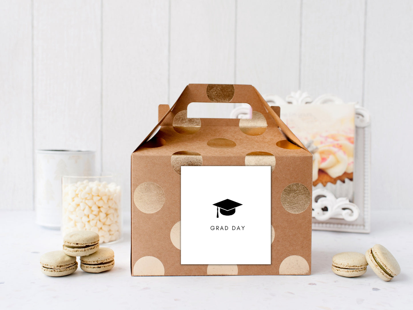 Grad Day Candle Sticker