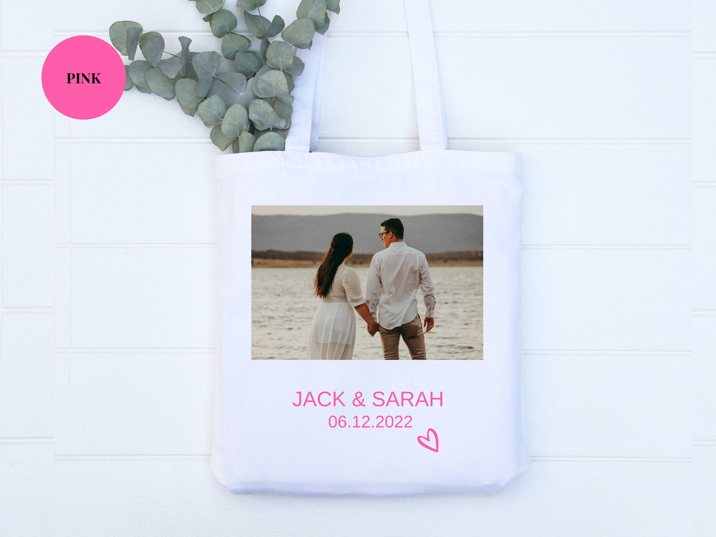 Wedding Photo Tote Bag